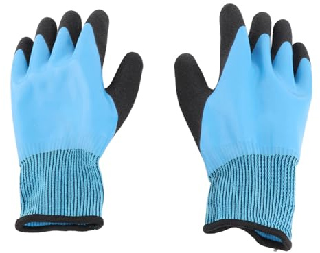 Cuifati Elektrisch Isolierte Handschuhe, 1000 V Hochspannungsbeständige Elektriker-Sicherheitshandschuhe, Rutschfeste, Flammhemmende Gummi-Arbeitshandschuhe, Schutzhandschuhe für