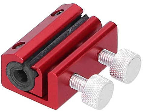 Kuuleyn Throttle Clutch Brake Cable Lubricating Tool Motorcycle Aluminium Cable Lube Tool Throttle Clutch Brake Cable Lubricating Tool Portable Wire Lubrication Oiler Accessory for (A(red))