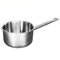 Sicignano | Casseruola Fonda 1 Manico Ø20 cm, Acciaio Inox 18/10 con Triplo Fondo, per Gas Elettrico Induzione Vetroceramica, Linea Master – Made in Italy – per Ristorazione e Uso Domestico