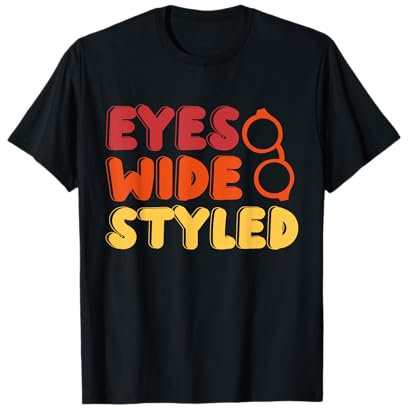 Augen breite Brille T-Shirt