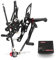 (Versione 2.0) Pedane regolabili per CBR1000RR 2004-2007/CBR600RR 2006 2003-2005 Poggiapiedi Pedane Poggiapiedi Accessori CBR 1000 RR CBR 600 RR CBR 1000RR 600RR Nero