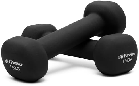 Neopren Hanteln Set Kurzhanteln Frauen Hantelset Kleine Hantel Kurzhantelset (2er-Set) Gewichte Hantel für Damen und Kinder - Gymnastik, Yoga, Pilates, Gym - Krafttraining, Workout, Fitnesstraining