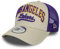 New Era Los Angeles Lakers Script A-Frame Trucker Cap Beige - One-Size