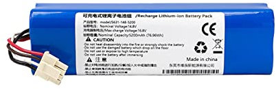 14.8V 5200mAh Li-ion Battery for Eufy Robovac L70 and 360 X90 X95 Robot Vacuum Cleaner Accessory Spare Parts