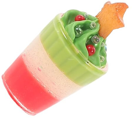 SUPVOX Tazza Da Caffè in Miniatura Bevanda Finta Per Casa Bambole Decorazione Cucina Simulata Oggetto Scena Foto Cibo Miniatura Casa