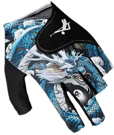 Fingerlose Poolhandschuhe, Linke Handschuhe Elastische Frauenfinger -Pool