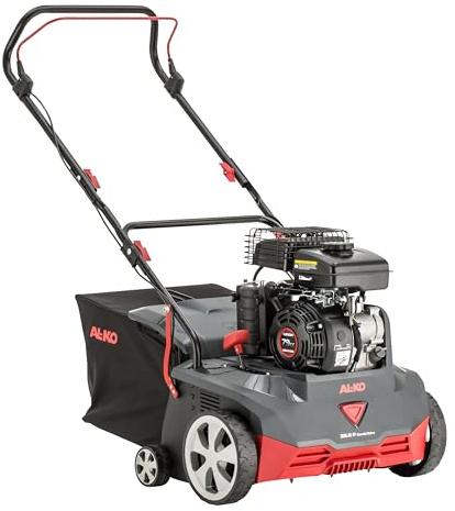 AL-KO Escarificador de Gasolina 38,6 P Combi Care, Potencia del Motor 1,4 kW, Ancho de Trabajo de 38 cm, escarificador y ventilación, 5 Niveles de Ajuste de Altura, para Superficies de hasta 1200