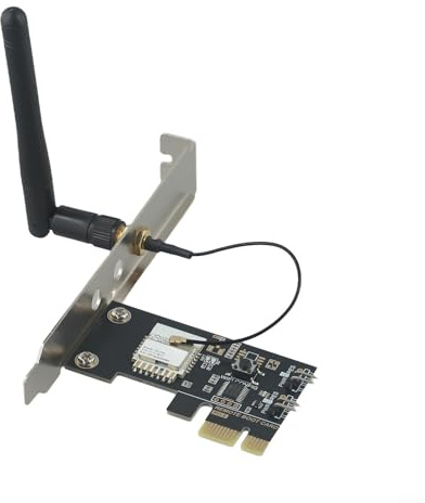 Solaughguy For Smart For PCIE Remote Boot Card for Alexa and Google Home, WiFi Power On Off Switch with Timer, 2.4GHz Wireless Startup Controller for Desktop Computer, Black