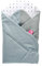 Babyhörnchen/BabynestSOFT mit antiallergischer Füllung, Öko-Tex Standard 100 - Palisaden blau