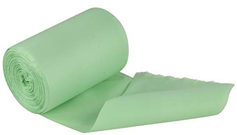 Hokky Sacs Biodégradables Poubelle Verte, Sac Poubelle Compostable, 90 Sacs (50 L)