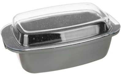 KASANOVA Cazuela con tapa de cristal I Giganti 32 x 21, cacerola de inducción, horno, todas las placas para asados y segundos de pescado y carne, 4,7 l