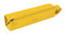 Rhodia 319026C - Schlampermäppchen Rhodiarama, rechteckig 23x5x5 cm, flache Öffnung, langer Reißverschluss, praktisch und elegant aus Kunstleder, Gelb, 1 Stück