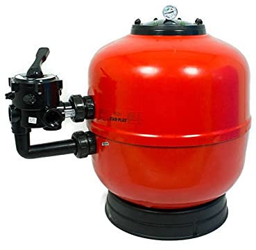 PLANTAWA Depuradora Piscina Arena Star Plus, Filtro con Válvula para Piscinas Desmontables, Bomba de Agua Filtro de Arena