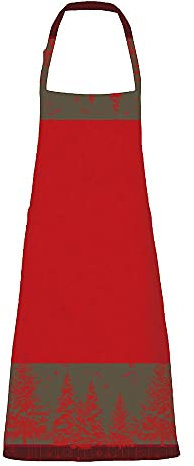 Garnier Thiebaut Schürze Noel Etoile Rouge - Baumwolle