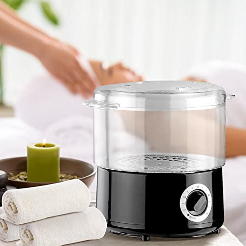 Do-Electr Chauffe Serviettes, Vapeur à Serviette Chaude à Chauffage Rapide, pour Le Spa/Les Soins du Visage/Le Rasage/Le Coiffeur/l'équipement de Salon et la Maison