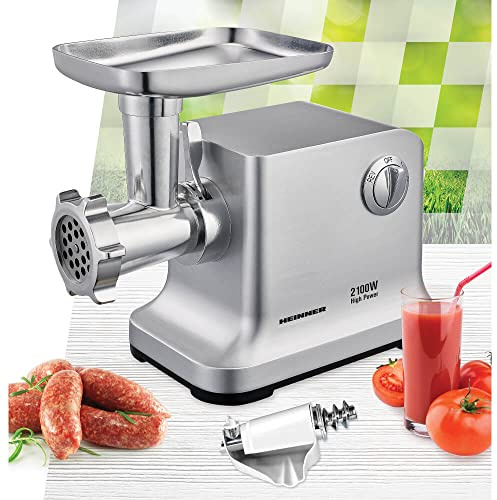 Heinner MG-2100SS Fleischwolf, 2100 W, 2 kg/min