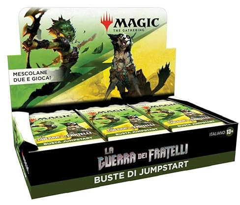 Magic The Gathering Der Krieg der Brüder présentoir Boosters Jumpstart (18) *Italien*
