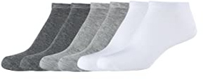 s.Oliver Damen Sneakersocken 6er Pack 35/38 white mix