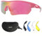 OUTDOORSPARTA Sport Sonnenbrille(2. Rosa Rahmen, Volllinse Gespiegelt Rosa)