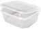 60 unidades Envases Plastico Desechables Polipropileno para Comida 1.000 c.c - Envases Bisagra Reciclable Reutilizable Alimentos - Envases Tarrinas Plástico con Tapa Apto para Microondas - Sin BPA