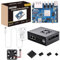 GeeekPi Orange Pi 5 Plus 8GB LPDDR4/4x Rockchip RK3588 8-Core 64-Bit Single Board Computer with eMMC Socket,OPi 5 Plus Metal Gehäuse,Official Orange Pi 5V 4A Netzteil,40mm Lüfter für Orange Pi 5 Plus