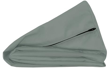 POKAR Bezüge für Palettenkissen Wasserdicht Palettenauflagen Palettenmöbel Palettensofa, Sitzkissen 120x80, Grau