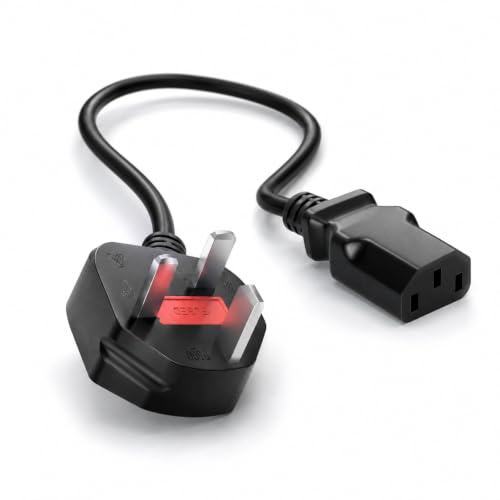 (1 Pack) Varbmt 6FT Amplifier Power Cord, 3 Prong AC Power Cable made for ION Block Rocker, Guitar Amp, Job Rocker, Explorer Portable Speaker System, ION iPA76C iPA76A iPA76S Block Party & Live