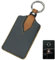 Porte-cartes en cuir véritable pour Tesla Model 3 Model Y Noir