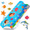 POWZOO Alfombra Bañera Antideslizante,Alfombrilla Antideslizante Bañera,Alfombra Bañera Antideslizante Infantil,Antideslizante Bañera 100 x 40cm con 200 Ventosas Fuertes ​para Bañera o Ducha