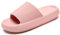 Waysoland Badelatschen Damen Herren,Wolkenschuhe Damen Airfoot Wolken Rutschfest Schnell Trocknend Super Bequeme Dicke Sohle Pantoletten Sommer Garten Badeschuhe(Rosa,37/38 EU)
