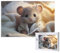 Nerdy Mouse Boy Puzzles für Erwachsene, 1000 Teile, Holzpuzzle für Familie, Freunde, Heimdekoration, Wandkunst, 75 x 50 cm
