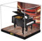 Vitrine für Lego Grand Piano 21323, staubdicht, UV-geschützt, passgenaue Vitrine, Geschenke für Modellliebhaber, Aufbewahrung (Thema D-50 x 45 x 40 cm)