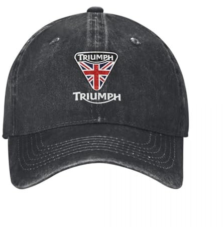 T-Triumphs Motorrad Motor Distressed Gewaschene Casquette Baseballmützen Männer Frauen CustomizedCowboy Sommer Hüte Geschenk