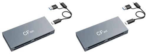LYEAA CFast Kartenleser USB C Multifunktion 6-in-1 Kartenleser 5Gbps für CFast/CF/MS/SD/TF/XD Kartenleser