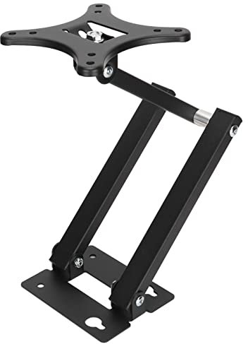 Generic TV Wall Stand 13 30 Pollici TV ≤ 20 Kg 44 Libbre Rack da 13-30 Pollici Regolabile Supporto Gancio per Backyard Mura