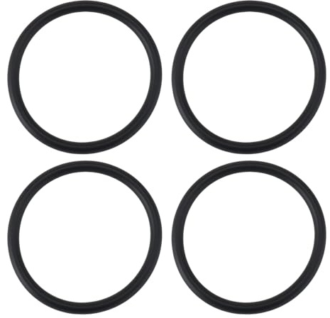 VGOL 4 Pièces Joints en Caoutchouc Nitrile pour Tuyau de Refroidissement de Voiture 0269976745 Compatible avec Mercedes-Benz 46 X 39 X 3,5 Mm