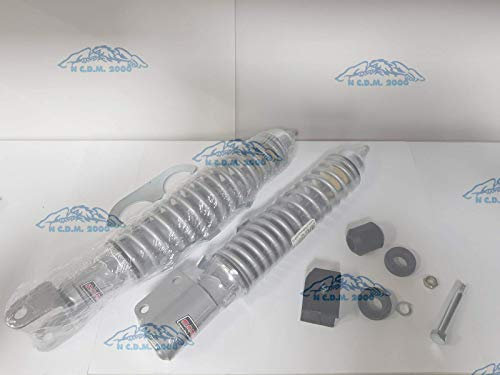 Stoßdämpfer-Set vorne hinten verstellbar Carbon Vespa PX 125 150 200
