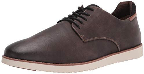 Dr. Scholl's Shoes Sincronización, Oxford Hombre, Dark Brown Fearless, 43 EU Ancho