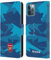Head Case Designs Officially Licensed Arsenal FC Geometric Blue Crest and Gunners Logo Leather Book Wallet Case Cover Compatible With Apple iPhone 12 / iPhone 12 Pro