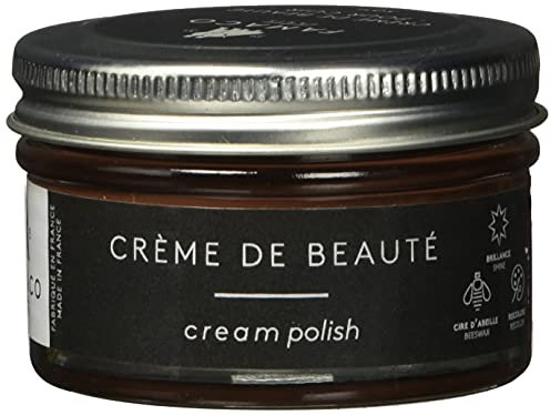 Famaco - Cirage Chaussure - Crème de Beauté - CHATAIGNE - Pommadier 50 ml - Ravive les couleurs - Imperméabilise - Brillance longue durée