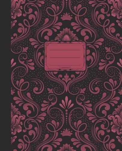 Dark Academia Aesthetic Composition Notebook: College Ruled Composition Notebook Dark Academia Aesthetic Vintage Goth