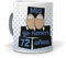 mundohuevo Taza Mis Huevos ya Tienen 72 años. Cerámica AAA - 350 ml.