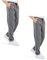 COMEOR Herren Jogginghose Baumwolle Sweathose - Lange Sport Hose - Jogger Trainingshose, Relaxing Hose, 2 Pack Dunkelgrau, 3XL