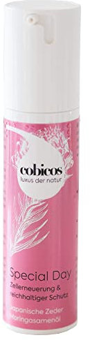 Cobicos reichhaltige Tagescreme 50 ml – Gesichtscreme Face Cream Feuchtigkeitscreme Hydrating Skincare Naturkosmetik Special Day