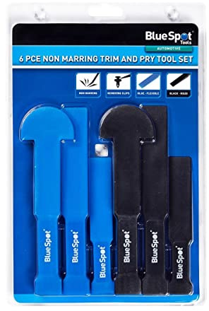 Blue Spot Tools - 6 PCE Non Marring Trim and Pry Tool Set