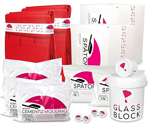 Mikrobeton-Komplettset für Bodenbeläge für Badezimmer und Duschen (20 m², Beton)