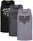JACK & JONES Herren Tank-Tops Vielfältige Prints | Schmale Passform und atmungsaktive Baumwolle (3er Opt - 3 (3er Havka TT, XXL))