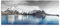 Pixxprint Glasbild Panorama, Wandbild aus Echtglas, Lofoten in Norwegen, 120x50 cm, inkl. Aufhängung und Abstandshalter