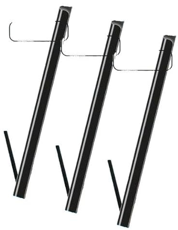 Exacompta - Ref 397081E - Serodo Slide Binders (Box of 25) - 297mm Length x 12mm Wide, Suitable for Use with A4 Documents, Holds Approx. 120 Sheets - Black (Pack of 3)