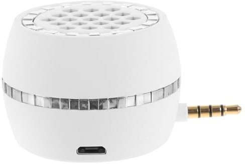 Gatuida Haut-Parleur avec Amplificateur pour Téléphone Mobile Et Tablette Stéréo Chargement USB Compact Et Portable
